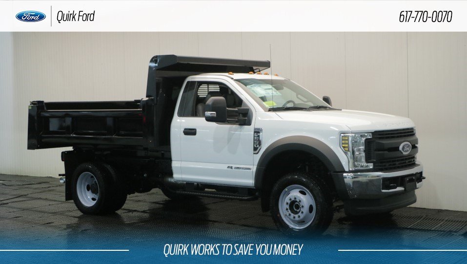 2018 Ford F550 DRW XL 9' RUGBY ELIMINATOR LP DUMP 4WD