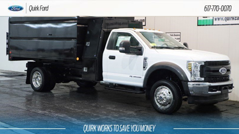 2018 Ford F550 DRW POWERSTROKE DIESEL XL IROQUOIS CHIPPER BODY 4WD